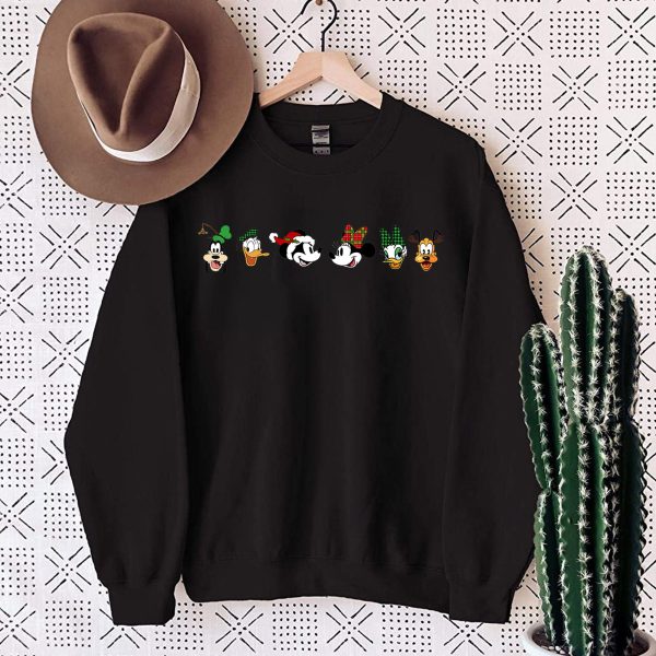 Mickey And Friends Disney Christmas Crewneck Sweatshirt