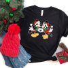 Mickey And Minnie Mouse Disney Christmas Matching Couple Shirt