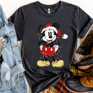 Mickey Mouse Christmas Lights Hoodie
