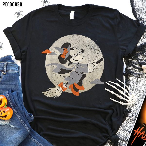 Mickey Mouse Witch Disney Halloween Family Shirts