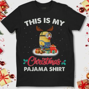 Minions Santa Costume This Is My Christmas Pajama Unisex T-Shirt Minions Santa Costume This Is My Christmas Pajama Unisex T-Shirt
