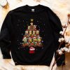 Minions Santa Hat Xmas Tree Christmas Gift Sweatshirt