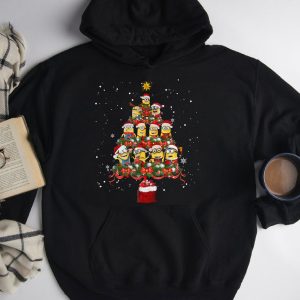 Minions Santa Hat Xmas Tree Christmas Gift Sweatshirt