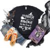 My Broom Broke Nurse Halloween Gifts T-Shirt