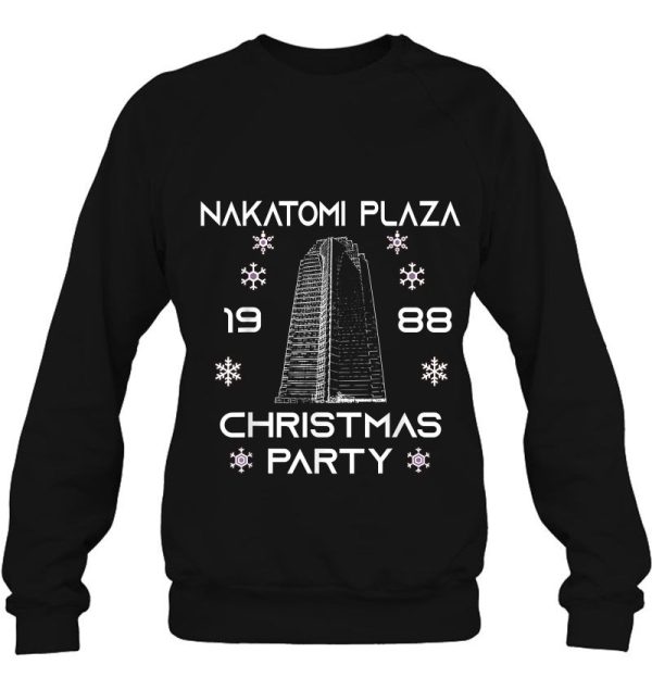 Nakatomi Plaza 1988 Christmas Party Crewneck Sweatshirt