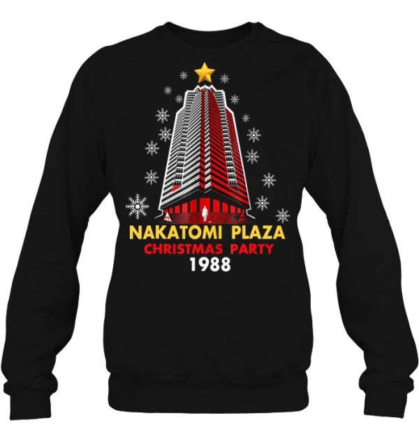 Nakatomi Plaza Christmas Party 1988 Snowflakes Sweater Sweatshirt