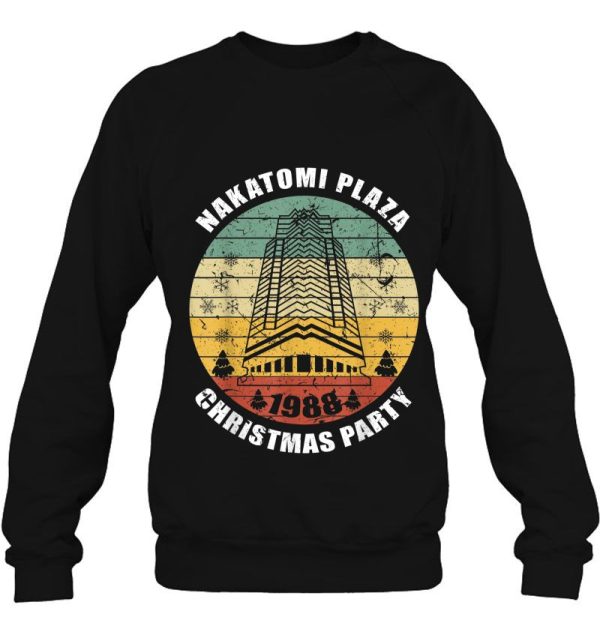 Nakatomi Plaza Christmas Party 1988 Vintage Sweatshirt For Men Women