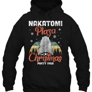 Nakatomi Plaza Christmas Party 1988 Xmas Funny Holiday Hoodie Gift Premium