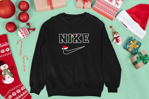 Nike Grinch Believe Christmas Crewneck Sweatshirt