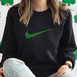 Nike Swoosh Patrick Day Embroidered Shirt Nike Swoosh Patrick Day Embroidered Shirt