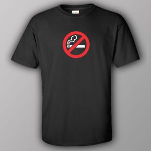 No smoking T shirt 1