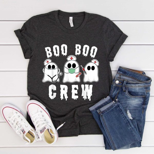 Nurse Halloween Boo Boo Crew Shirt Gift Nurse