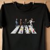Peanuts In Abbey Road The Beatles Mashup Snoopy Charlie Brown Shirt
