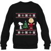 Peanuts Snoopy And Charlie Christmas Shirt For Kids