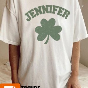 Personalized Last Name St Patricks Day Vintage Style Shirt 3