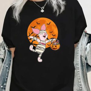 Piglet Mummy Pumpkin Winnie The Pooh Halloween Shirt Piglet Mummy Pumpkin Winnie The Pooh Halloween Shirt