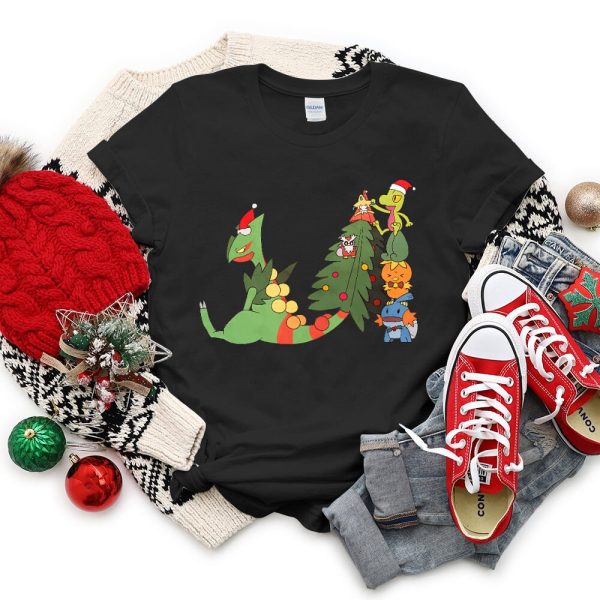 Pokemon Christmas Tree Funny Smax Gift Shirt