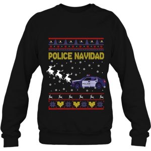 Police Navidad Funny Christmas Sweater Dancer Gifts Shirt