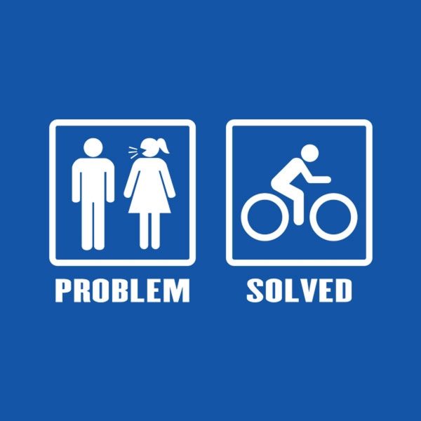 Problem – Solved (Cycling) – T-shirt