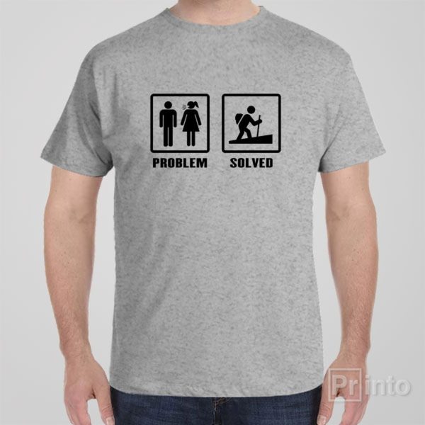 Problem – Solved (Hiking) – T-shirt