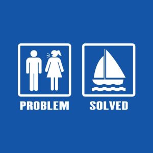 Problem – Solved (Sailing) – T-shirt
