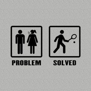 Problem Solved Tennis T shirt 2