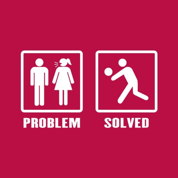 Problem – Solved (Volleyball) – T-shirt