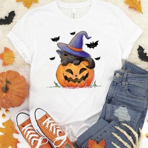 Pumpkin And Black Cat Halloween Oversized Sweatshirt Comfort Colors 1 Pumpkin And Black Cat Halloween Oversized Sweatshirt Comfort Colors 2
