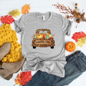 Pumpkin Farm Shirt Thankful Grateful Blessed 3