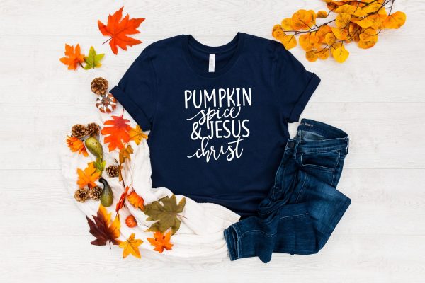 Pumpkin Spice Jesus Christ Thanksgiving Shirt