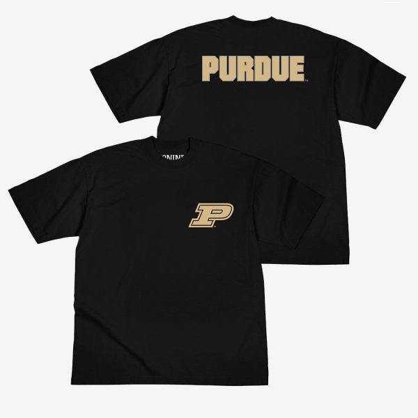 Purdue Logo Script Heavy T