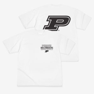 Purdue Monochromatic Logo Heavy T Purdue Monochromatic Logo Heavy T