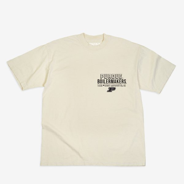 Purdue Monochromatic Logo Heavy T