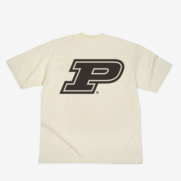 Purdue Monochromatic Logo Heavy T