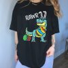Rawr Dinosaur Easter Bunny Eggs T-Shirt