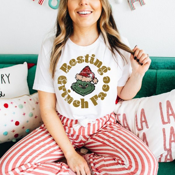 Resting Grinch Face Vintage Sublimation T Shirt