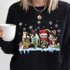 Retro Disney Villains Christmas Coffee T-shirt