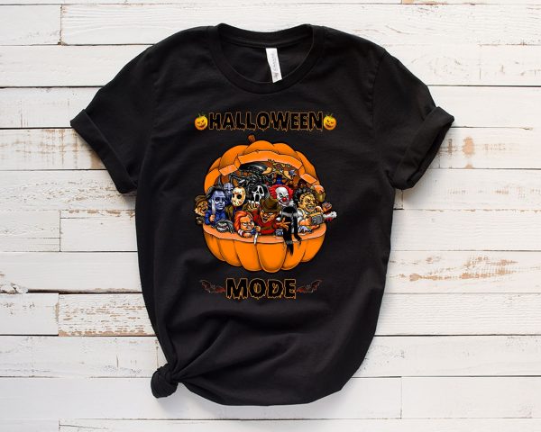 Retro Friends Horror Characters Shirt Halloween Gift