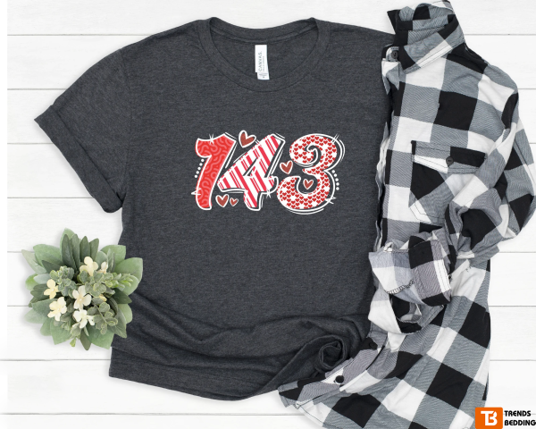 Retro Valentine’s Day 143 Happy Valentines Funny Couple Sweatshirt