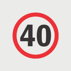Road sign 40 1 Road sign 40 2