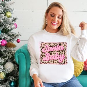 Santa Baby Christmas Crewneck Sweatshirt
