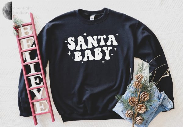 Santa Baby Christmas Sweatshirt Gift