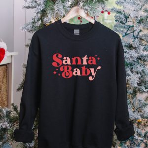 Santa Baby Retro Christmas Sweatshirt Gift