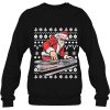 Santa Claus Music Dj Ugly Christmas Tacky Xmas Gift Sweatshirt