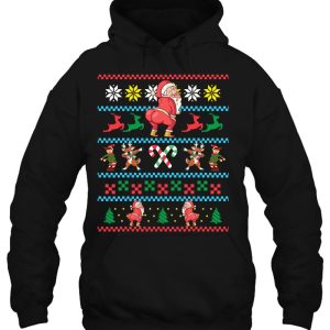 Santa Claus Twerking Funny Ugly Christmas Sweater Twerk Meme Hoodie Shirt