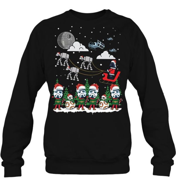 Santa Darth Vader Star Wars Christmas Sweater Sweatshirt