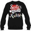 Santa’s Favorite Nurse Christmas Shirt For Women