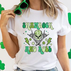 Shamrock And Roll St. Patrick&rsquo;s Day Shirt