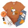 Snoopy Halloween Peanuts Fall Autumn Mom Trick Or Treating Shirt