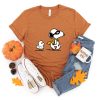 Snoopy Woodstock Peanuts Gang Fall Autumn Halloween Costume Shirt